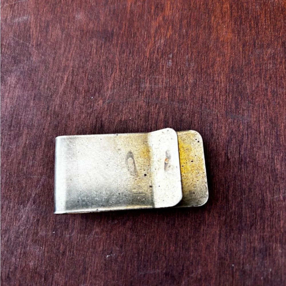 Floating Shift Gold typewriter key Money Clip